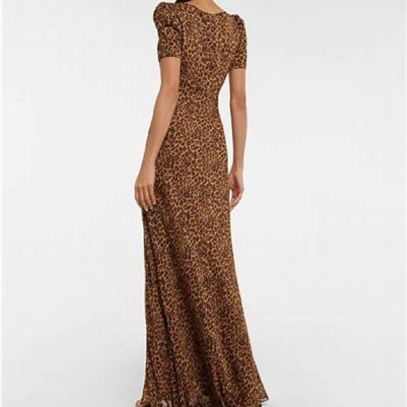Sold ❤️ NWT Staud Lea Dress Cheetah Print - Picture 2 of 3